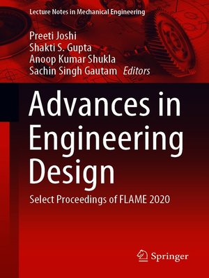 cover image of Advances in Engineering Design